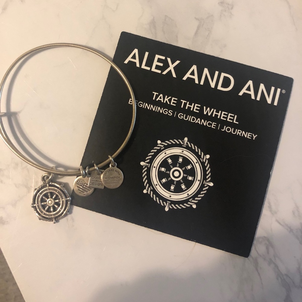 Alex and Ani take the wheel bracelet